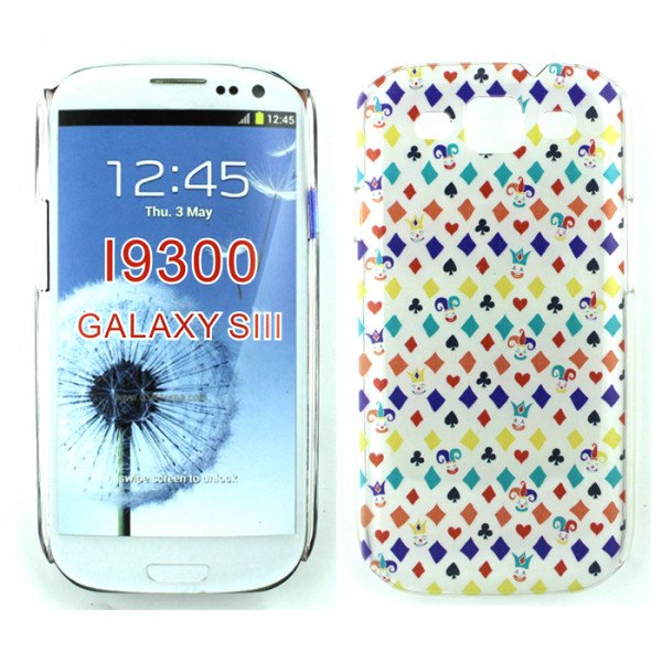 Wholesale Samsung Galaxy S3 Joker Design Case (Transparent)